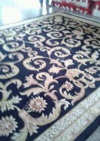 Китайские ковры > Шерсть 90 линий. Артикул: 1211 blue